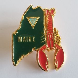 40 & 8 American Legion Maine lobster pin